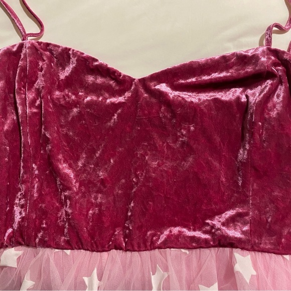 NWT Barbie x Unique Vintage Plus Size Light Up Dream Glow Swing Dress - Size 4X - Picture 10 of 16